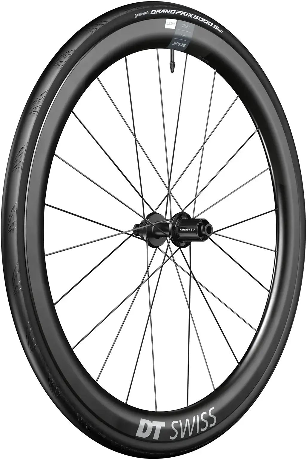 DT Swiss ERC 1400 Dicut 45 Baghjul med Dæk & Slange