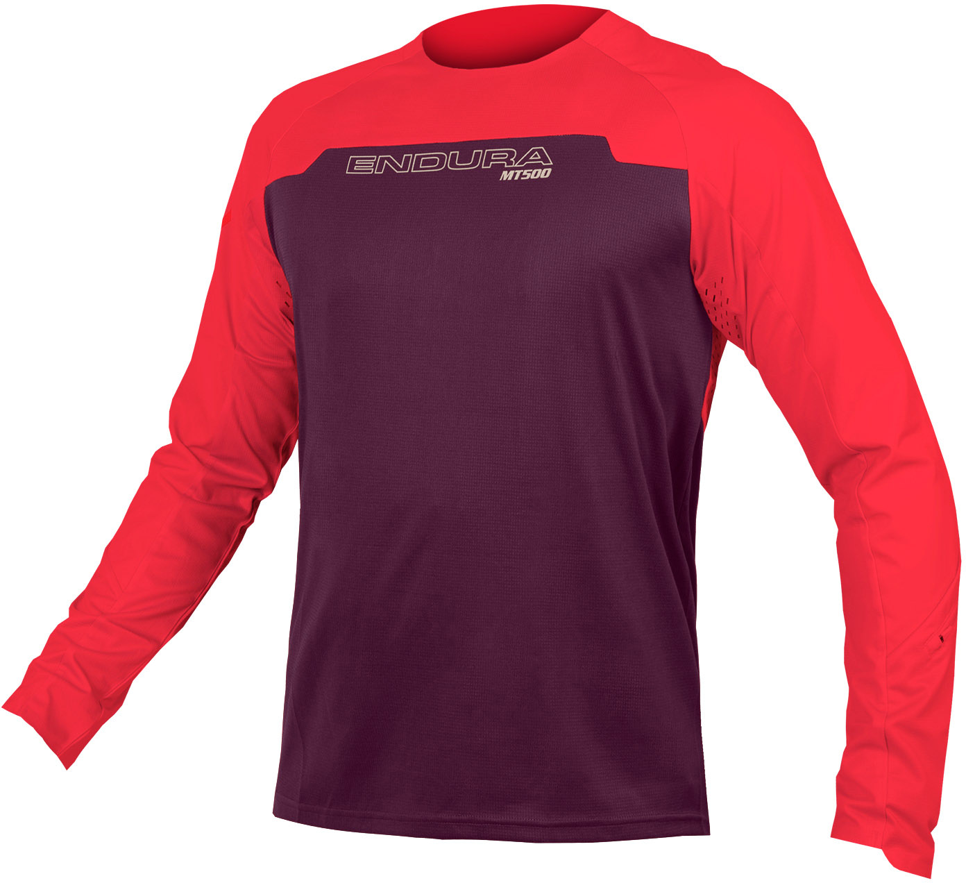 Endura MT500 Burner L/S Jersey - Rød    5056286943673
