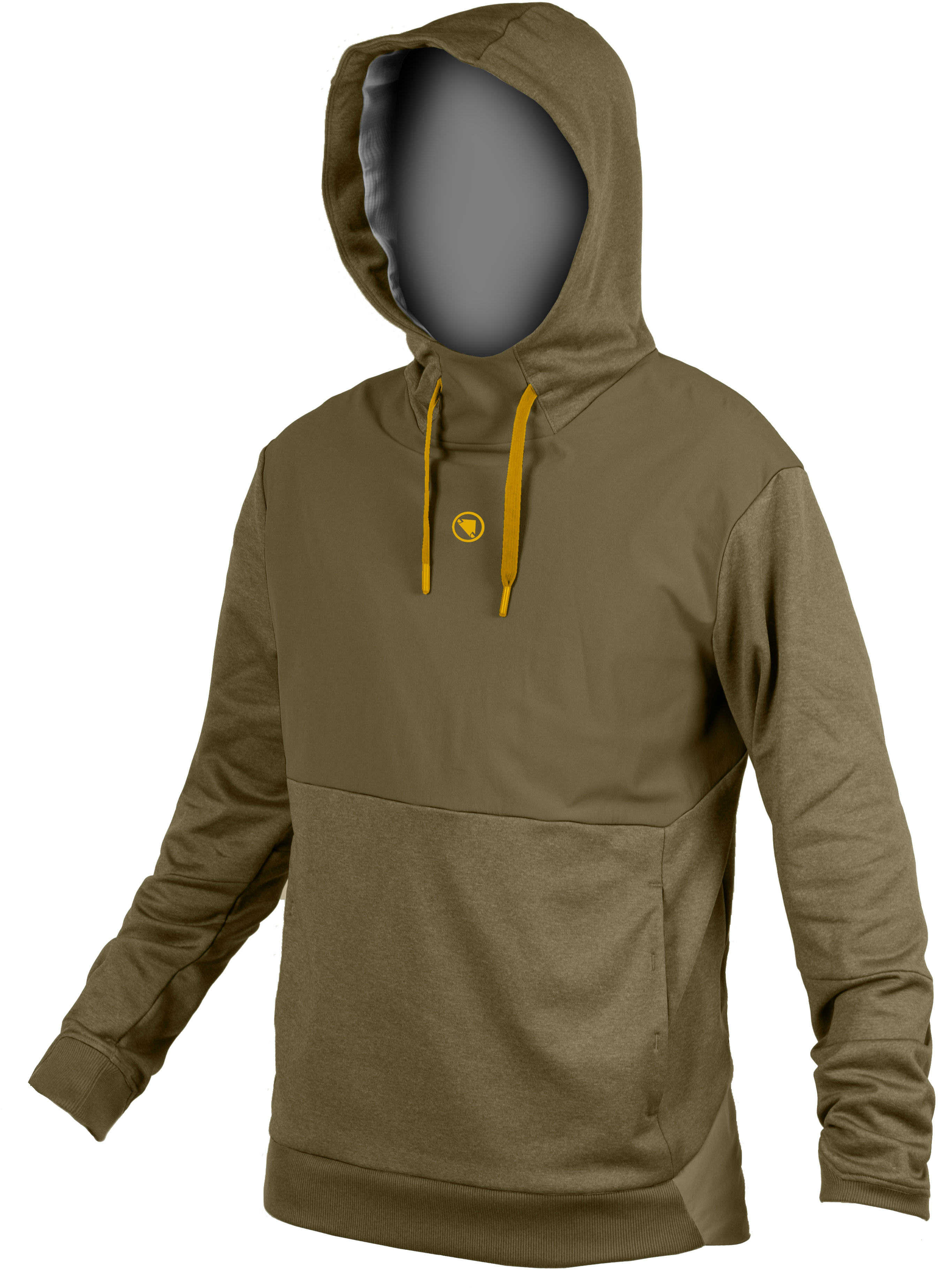 Endura Trailster Tech Hoodie - Tweed Green Tilbud!