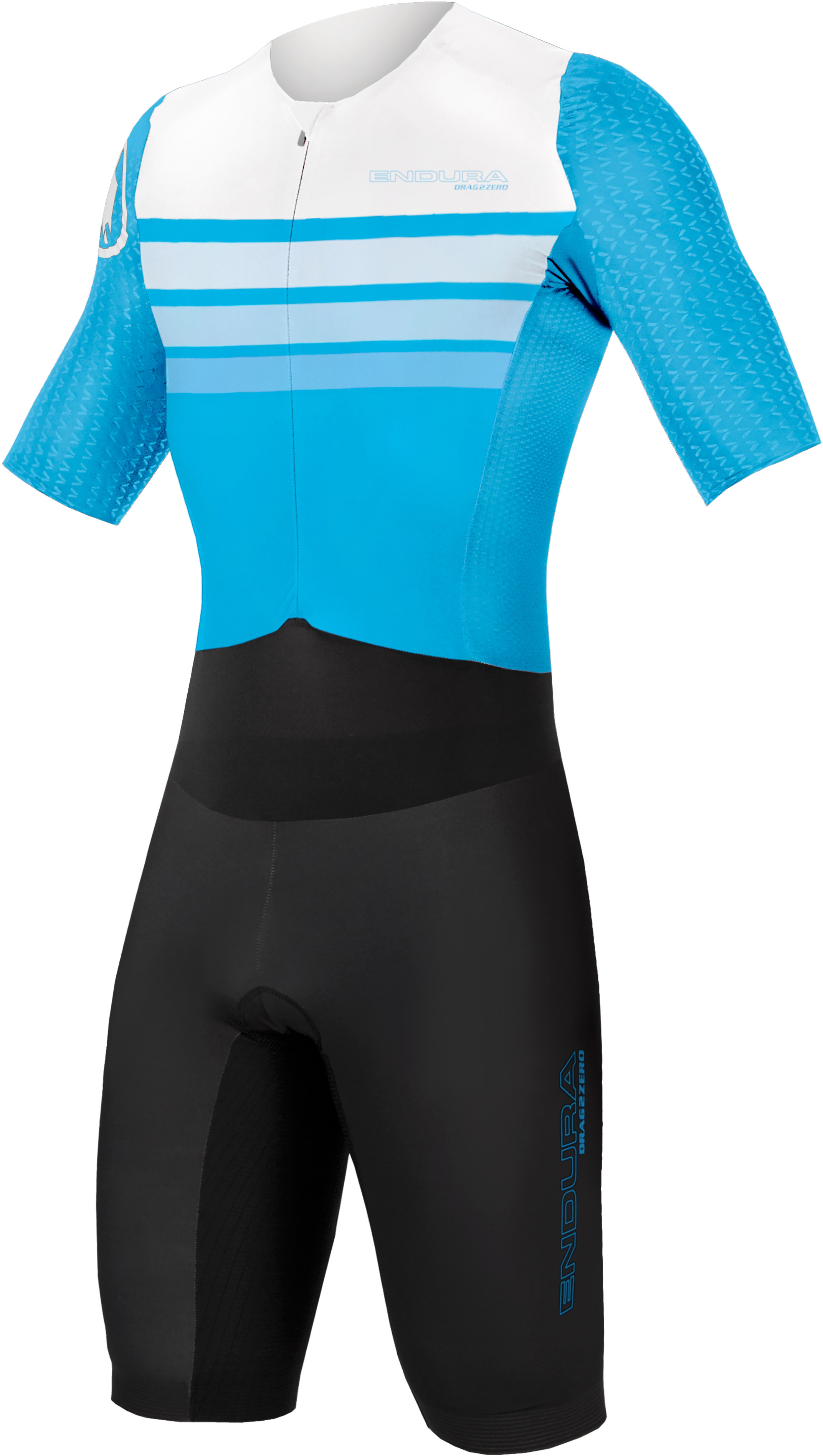 Endura QDC D2Z S/S Tri Suit II – Hi-Viz Blå Tilbud!