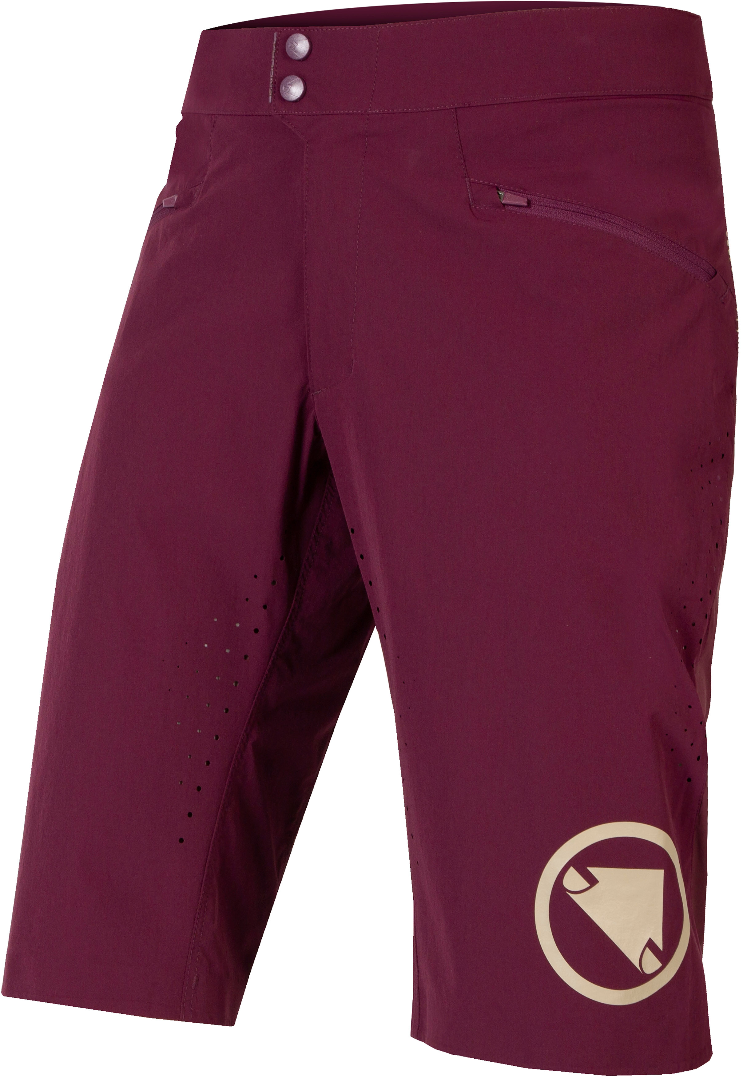 Endura SingleTrack Lite Shorts - Aubergine Tilbud!
