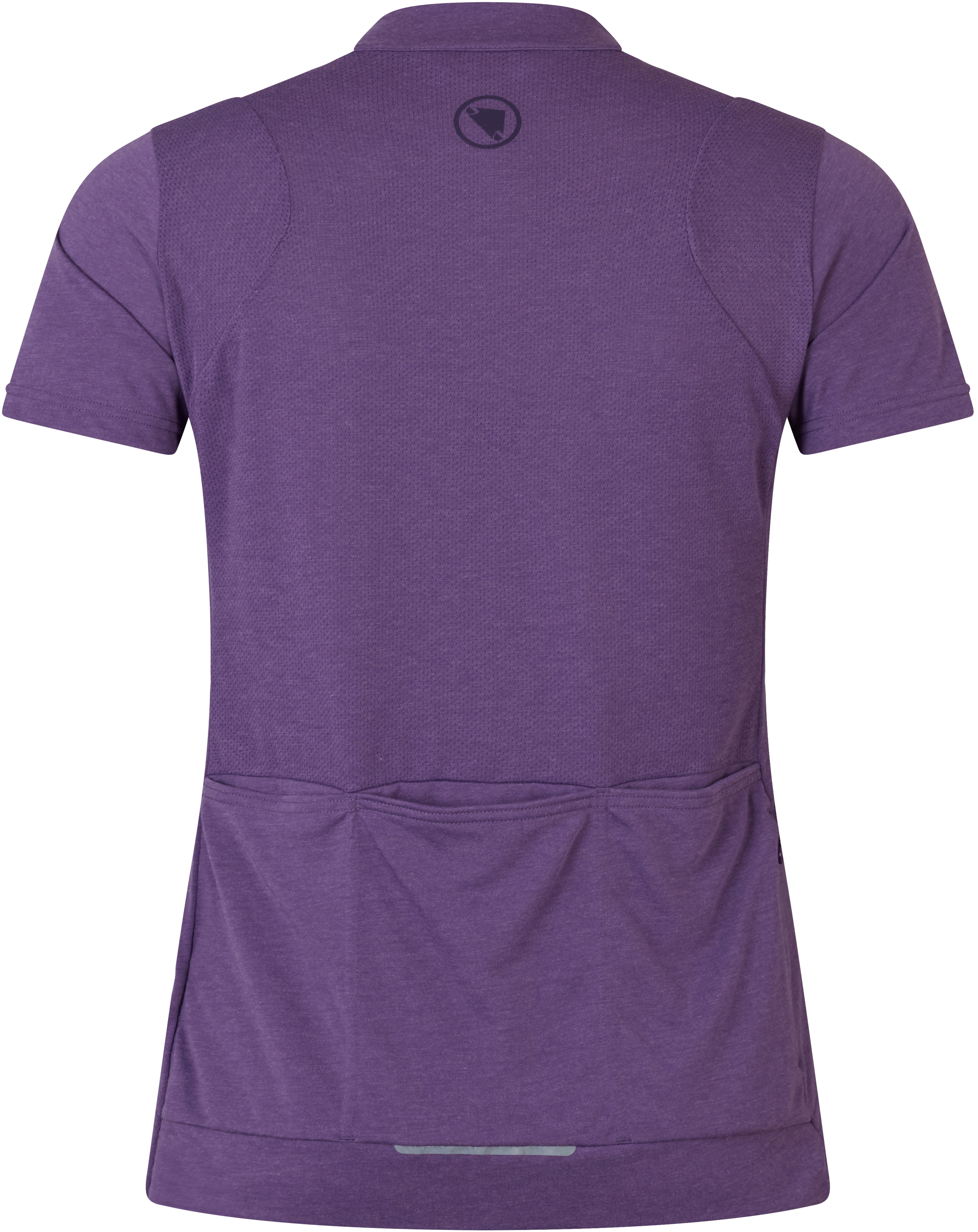 Endura Women's Loop S/S Zipped Jersey - Heather    5056578408262