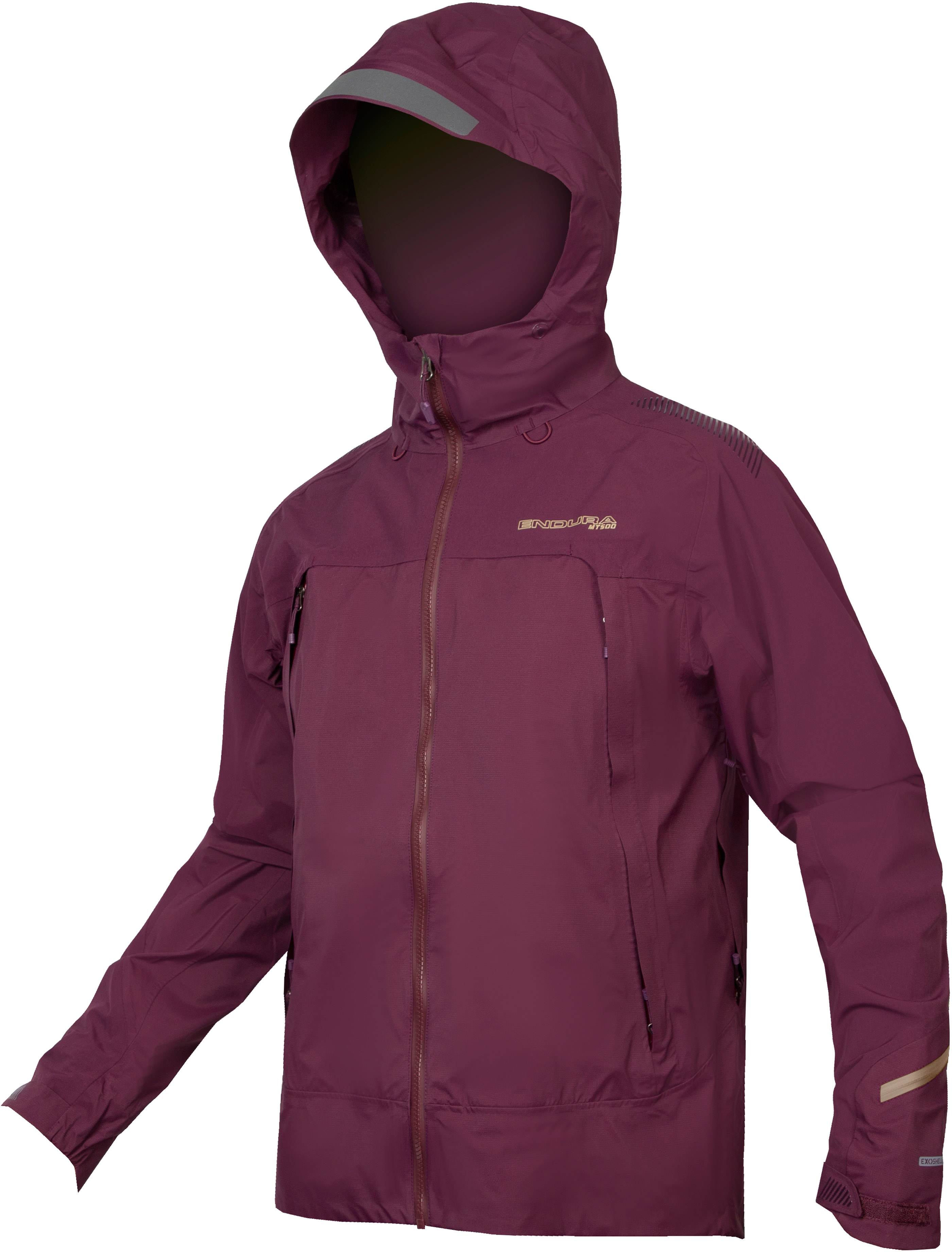 MT500 Vandtæt Jakke II - Aubergine Tilbud!