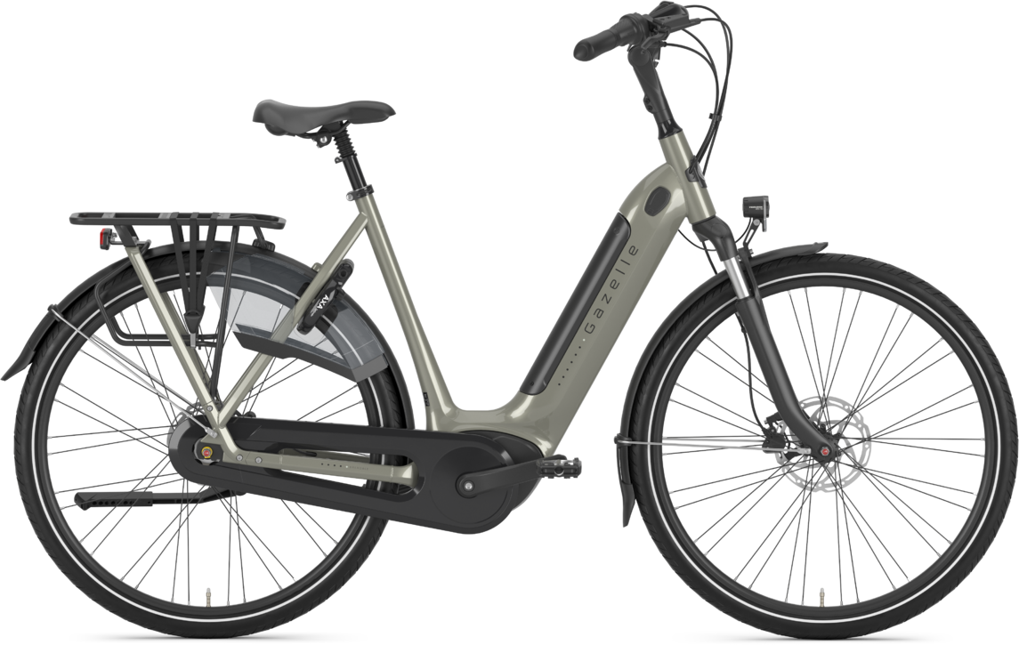 Gazelle Grenoble C7+ HMB Elcykel Dame 2024 - Grøn