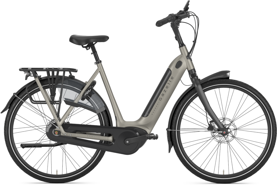 Gazelle Grenoble C8 HMB Elcykel Dame 2024 - Brun