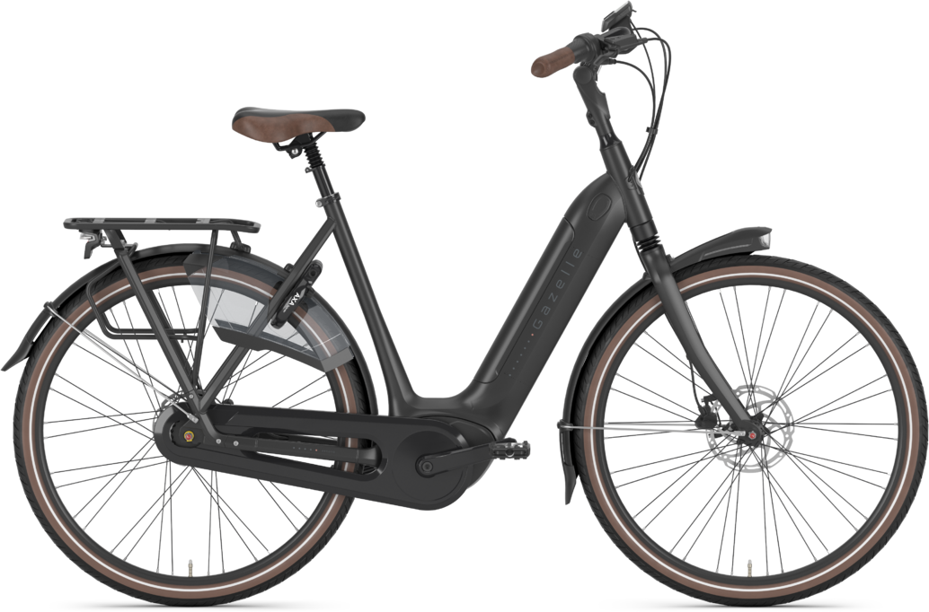 Gazelle ARROYO C8 HMB ELITE 400wh Elcykel Dame - Sort 2022