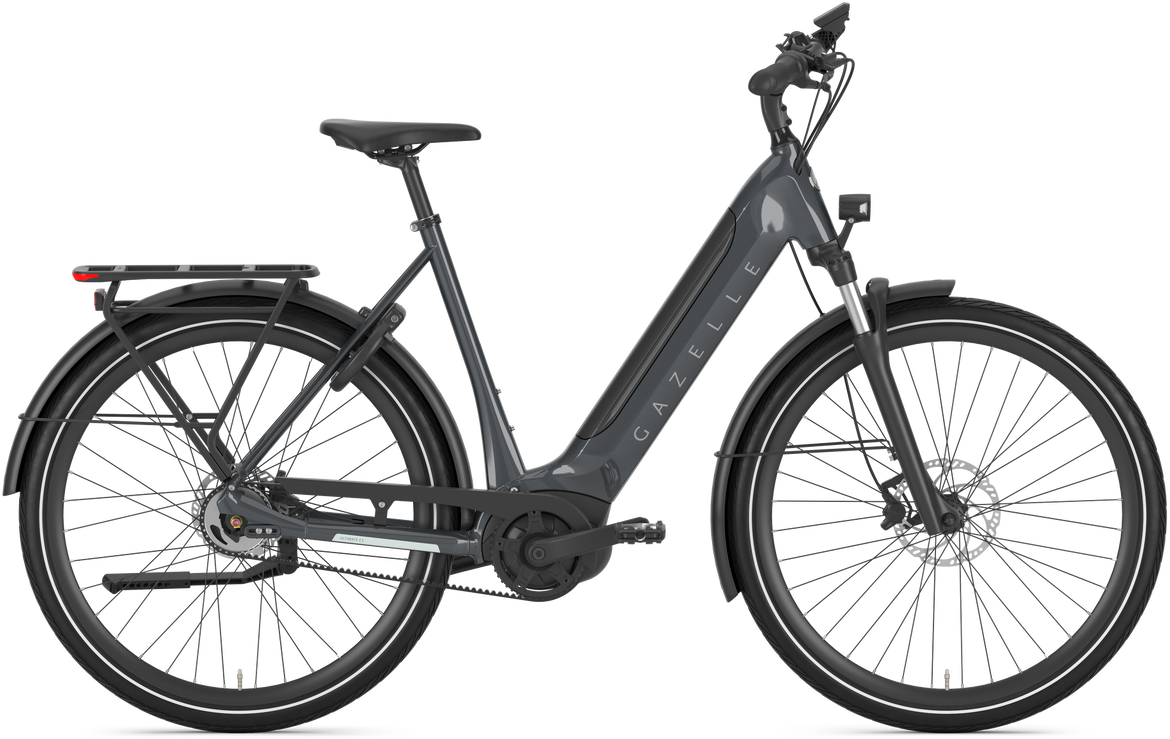 Gazelle Ultimate C5 HMB Elcykel Dame 2025 - Antracitgrå