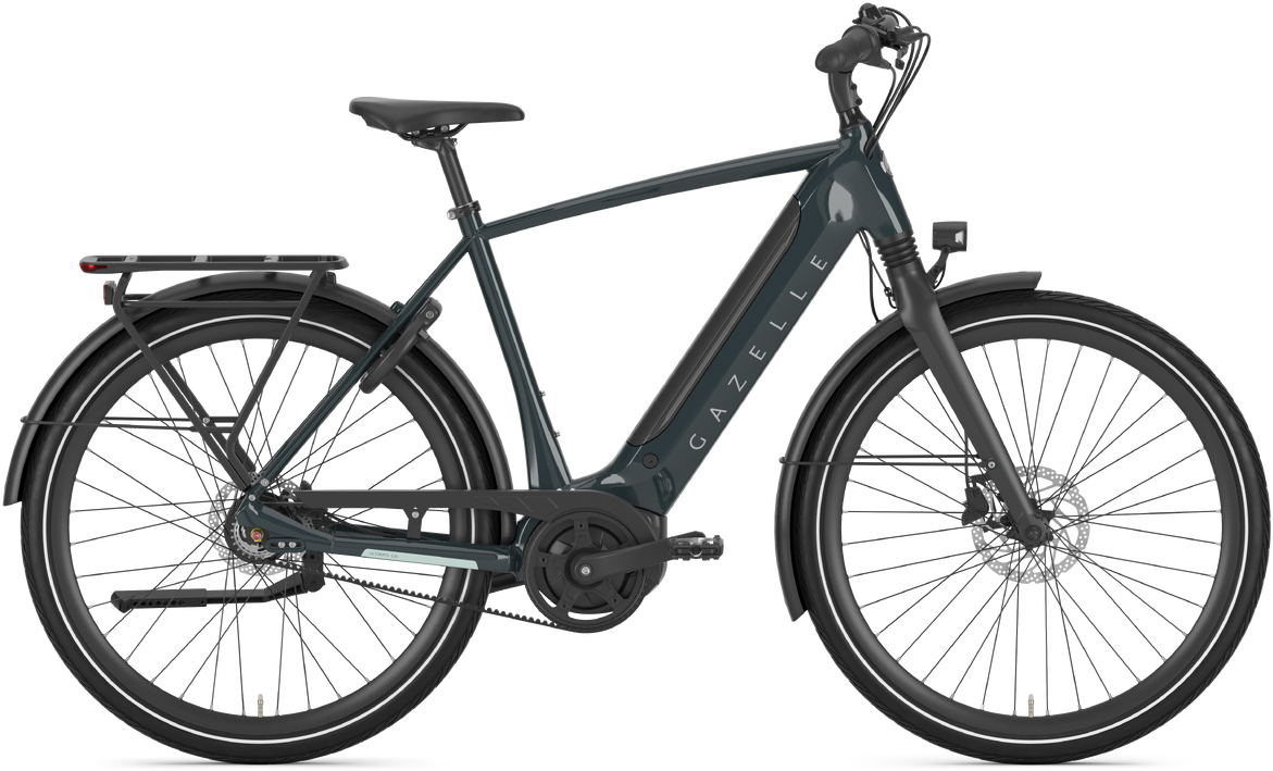 Gazelle Ultimate C8+ HMB Elcykel Herre 2025 - Grå