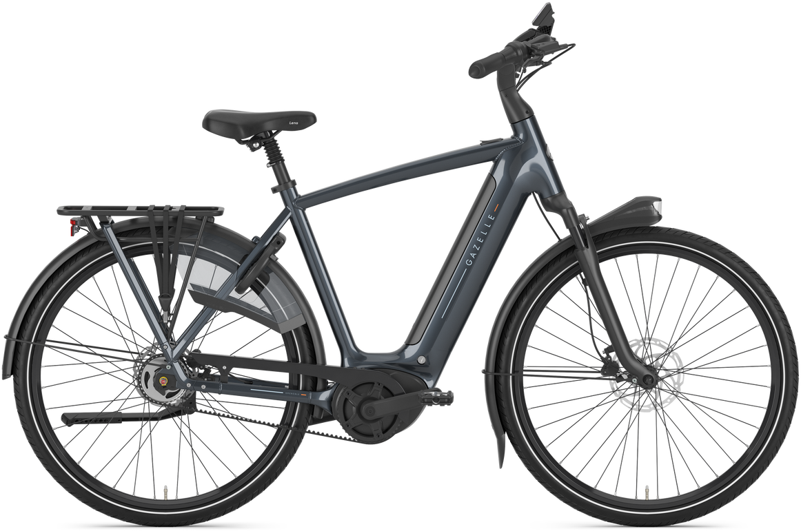 Gazelle Grenoble C5 HMB Herre 2025 - Anthracite Grey Tilbud