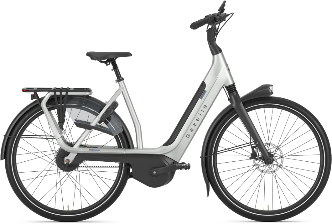 Gazelle AVIGNON C380 HMB Belt Elcykel Dame 2023 - Grå