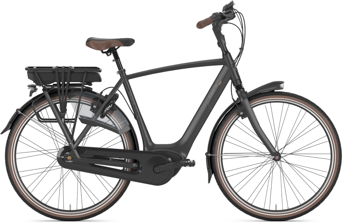 Gazelle ORANGE C8 HMB 300wh Elcykel Herre 2022 - Sort
