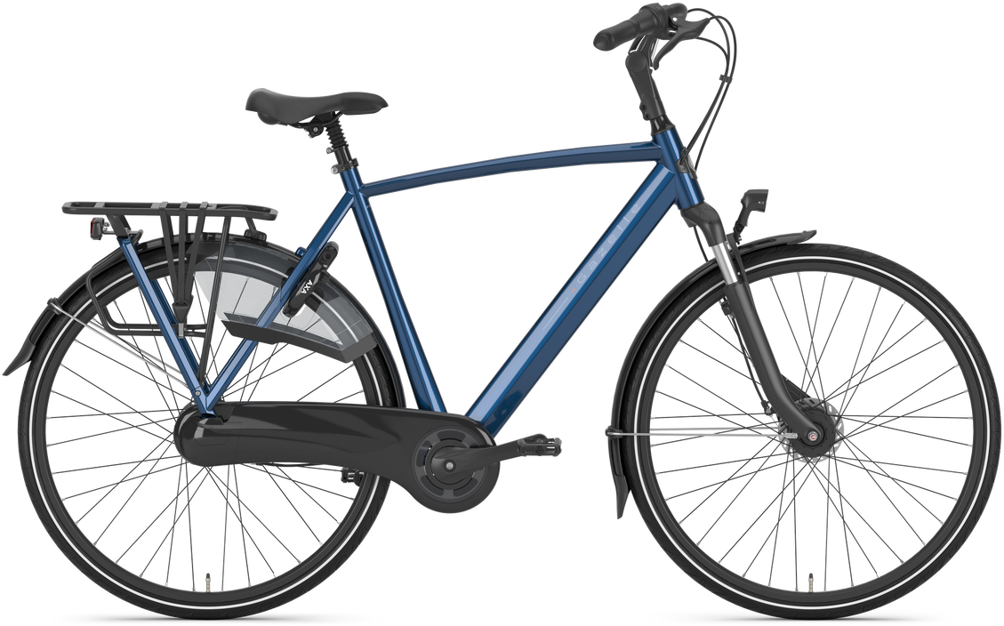 Gazelle Orange C7+ Herrecykel 2025 - Mallard Blå