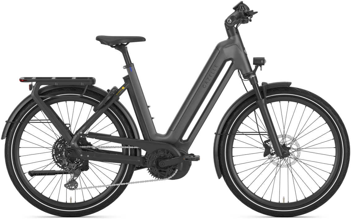 Gazelle Eclipse T11 HMB Elcykel Dame 2024 - Grå
