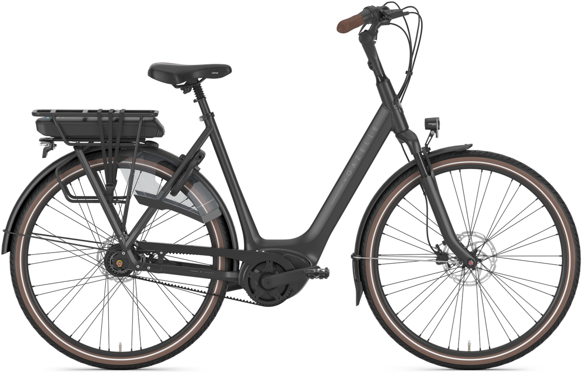Gazelle Orange C8+ HMB Elcykel Dame 2025 - Sort tilbud