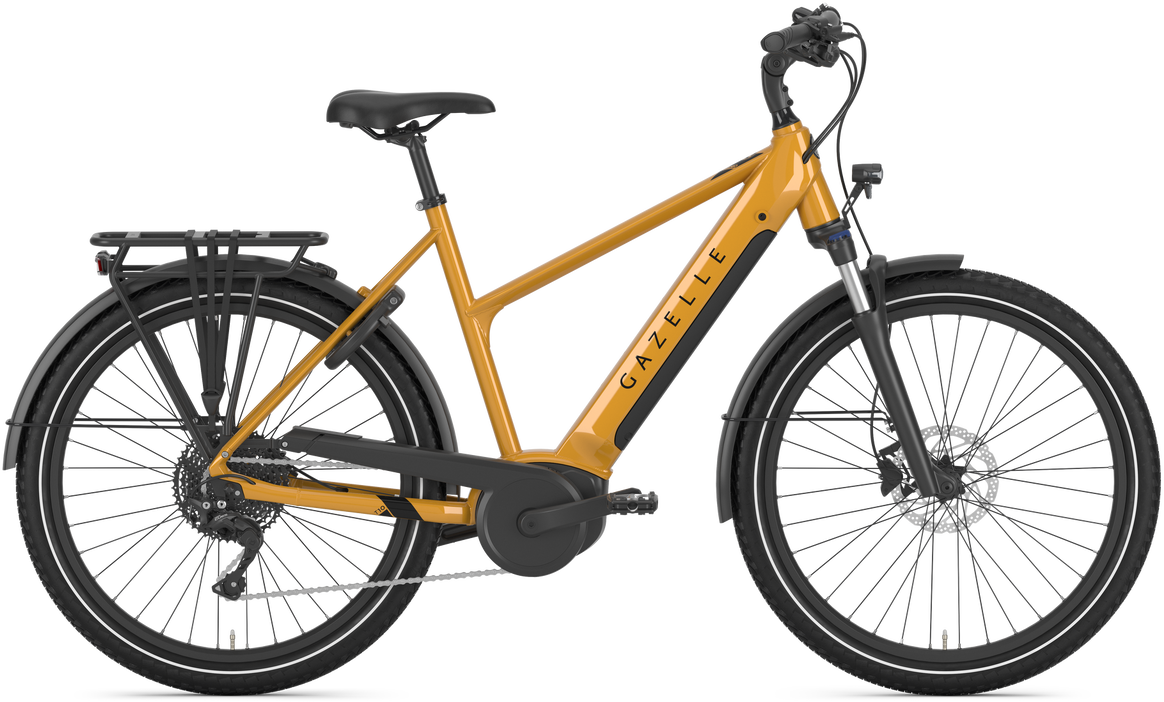 Gazelle Medeo T10 HMB Elcykel Dame 2025 - Gul