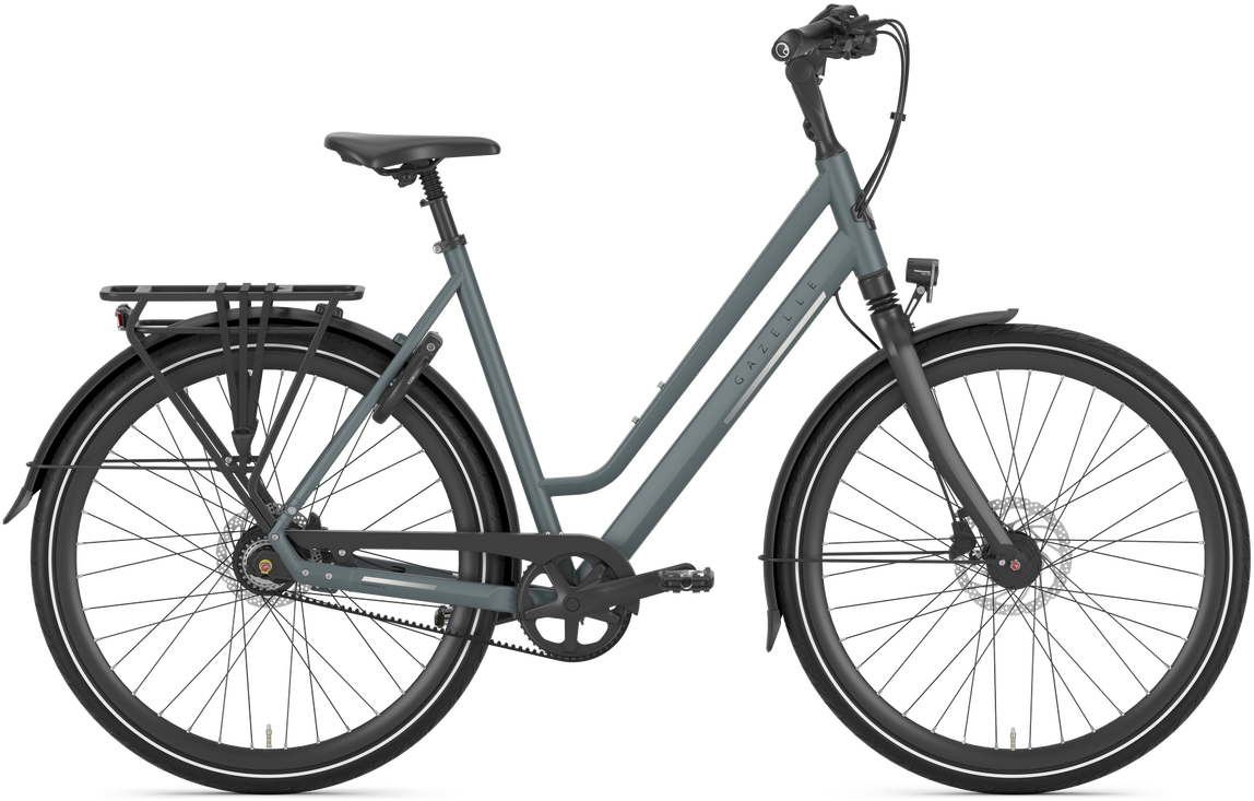 Gazelle Chamonix S8 Dame 2024 - Blå Cykeltilbud
