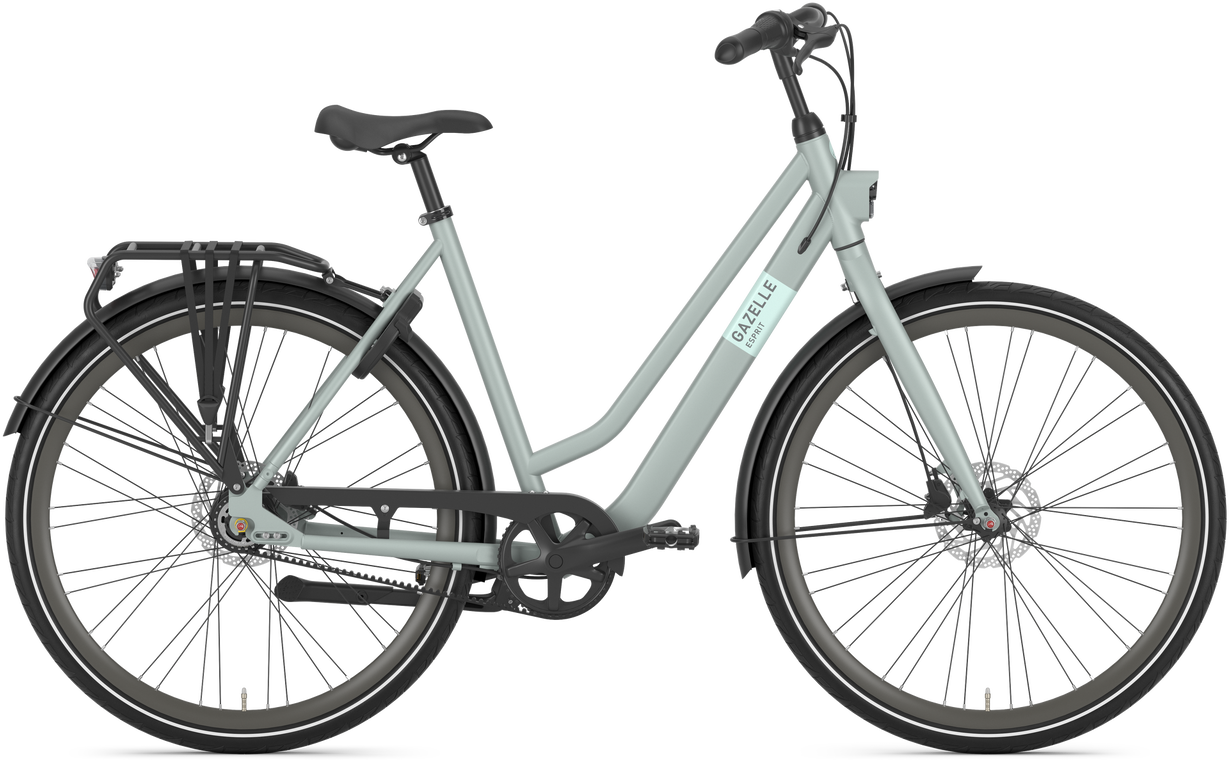 Gazelle Esprit Damecykel 2025 - Lys Oliven