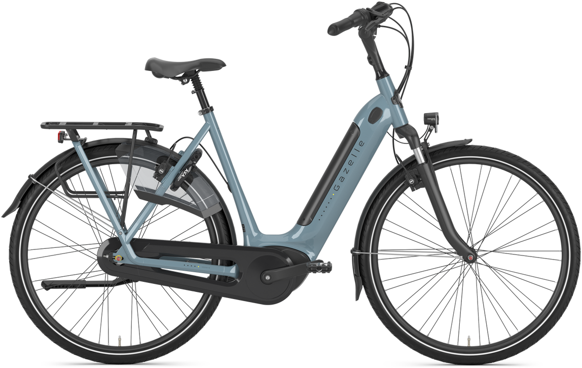 Gazelle Arroyo C7+ HMB Elite Elcykel Dame 2025 - Blå