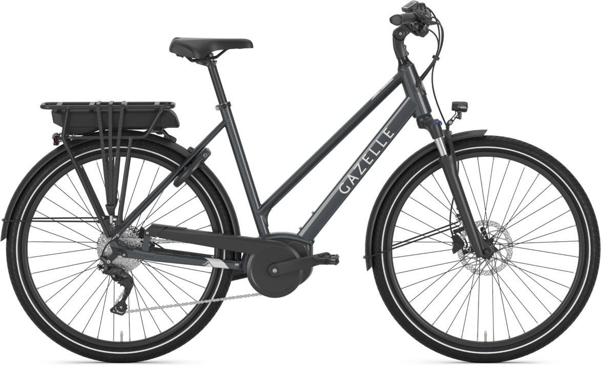 Gazelle MEDEO T9 HMB Elcykel 400wh Dame - Grå 2022