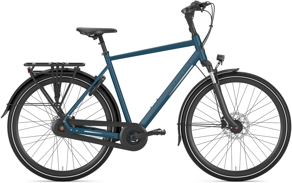 Gazelle Chamonix C7 Herrecykel 2025 - Mørkeblå