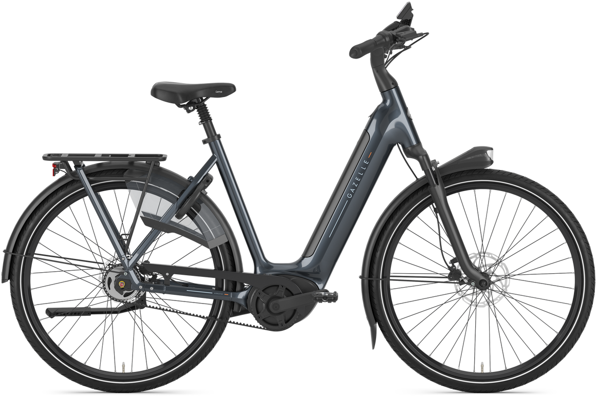 Gazelle Arroyo C5 HMB Elite Elcykel Dame 2025 - Grå