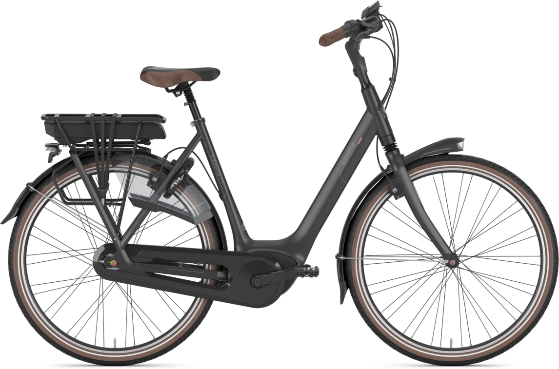 Gazelle ORANGE C8 HMB Elcykel Dame 2023 - Sort tilbud