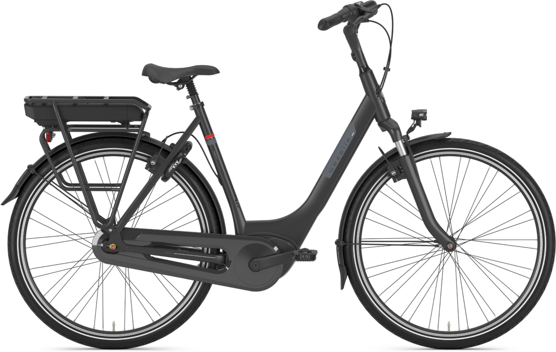Gazelle Paris C7+ HMB Elcykel Dame 2024 - Sort tilbud