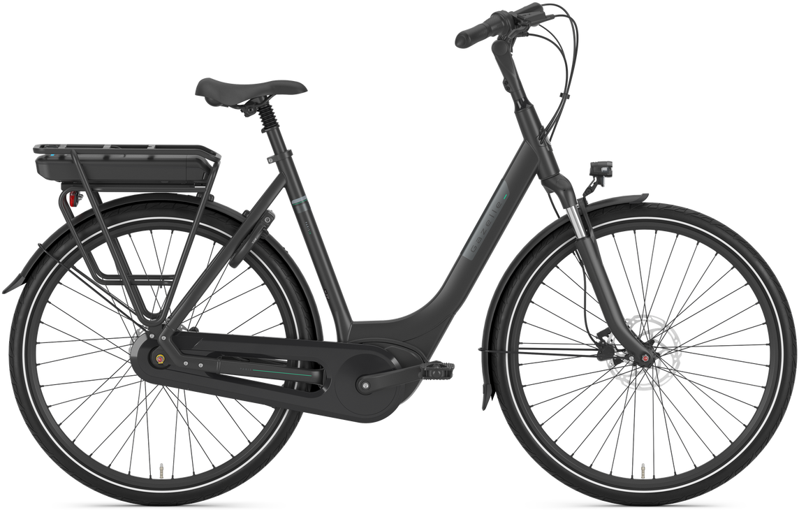Gazelle Paris C8 HMB Elcykel til Damer 2025 - Sort
