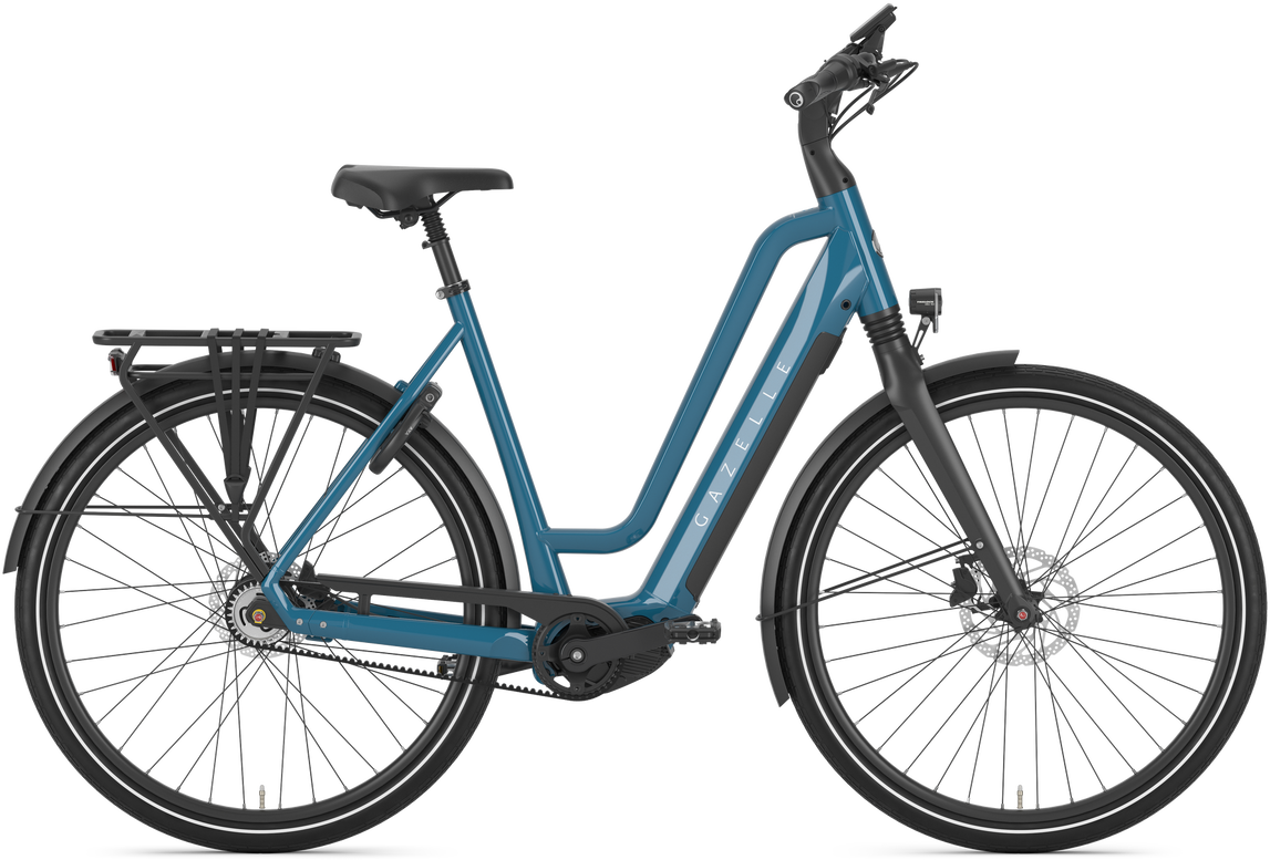 Gazelle Chamonix C5 HMS Elcykel Dame 2025 - Ink Blue