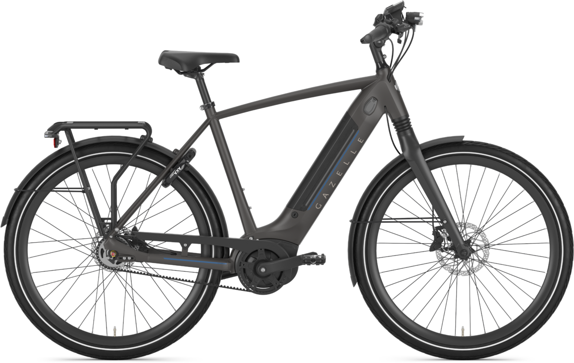 Gazelle ULTIMATE C5 HMB 500wh Elcykel Herre 2022 - Grå