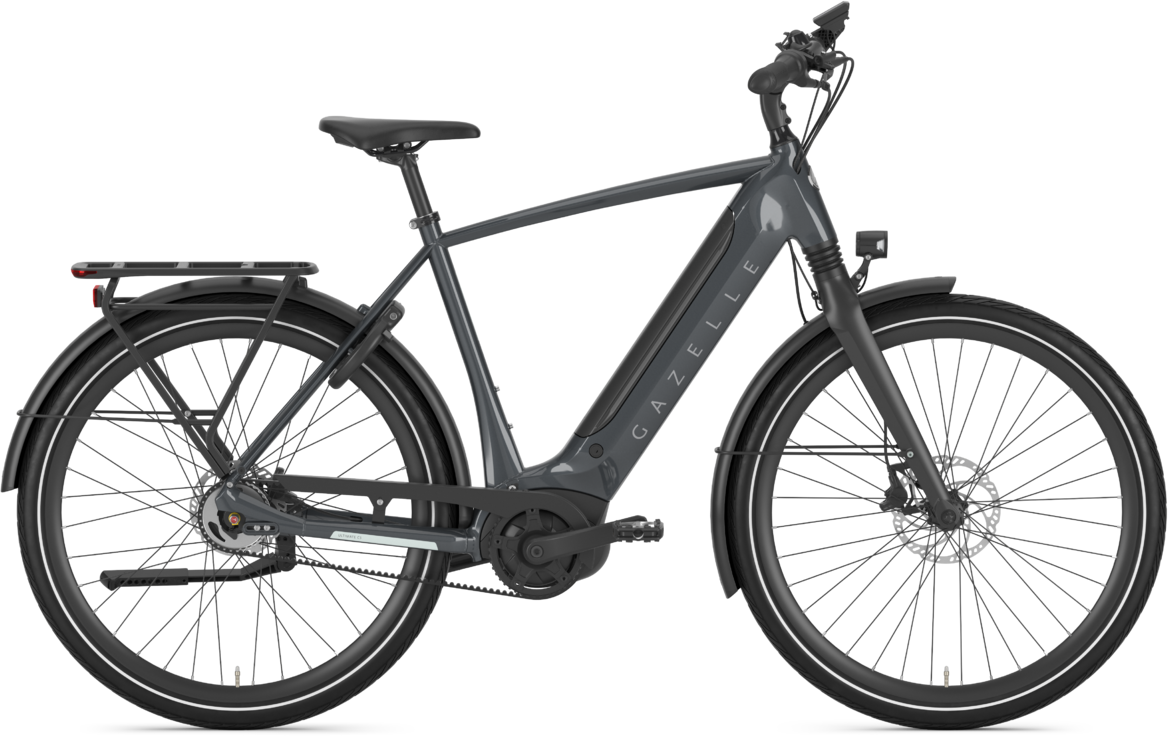 Gazelle ULTIMATE C5 HMB Elcykel Herre 2024 - Grå