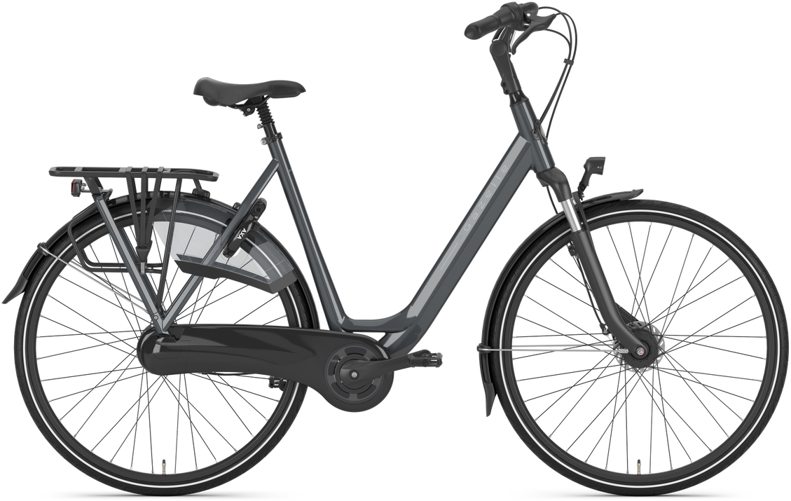 Gazelle Arroyo C7+ Damecykel 2025 - Anthracite Grå