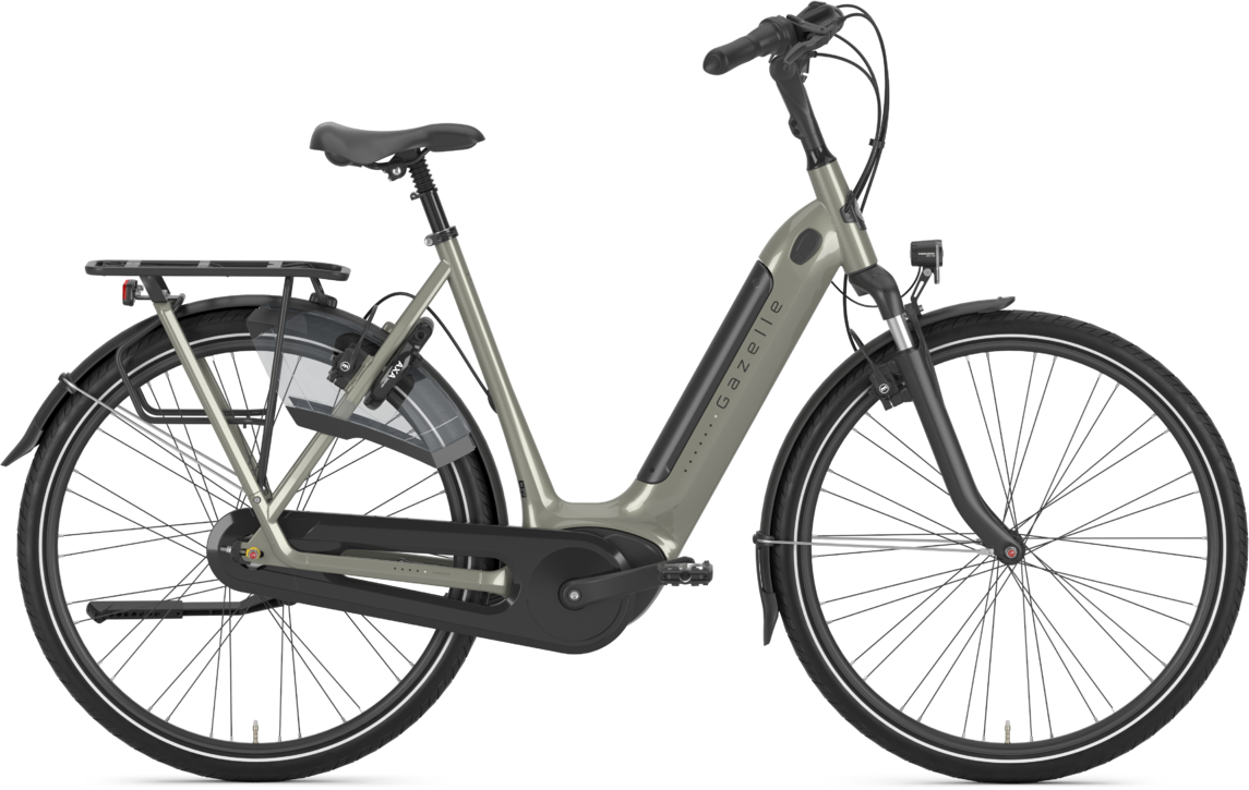 Gazelle Arroyo C7+ HMB Elite Elcykel Dame 2024 - Grøn
