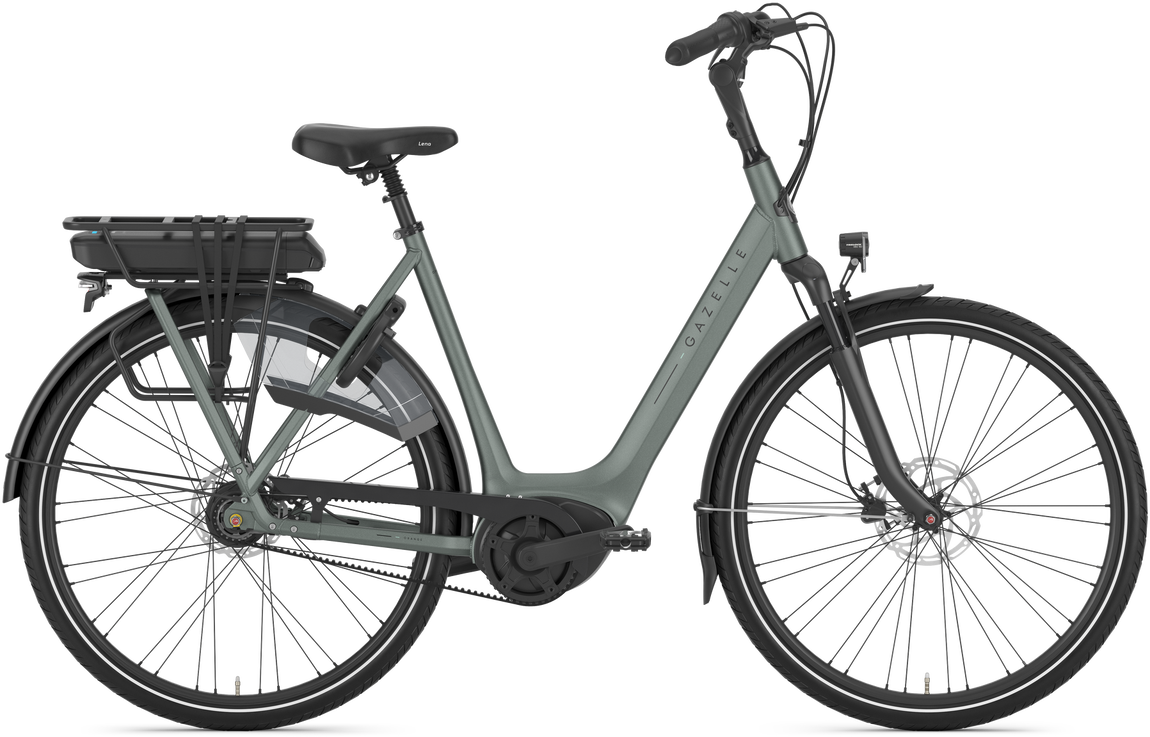 Gazelle Orange C8+ HMB Elcykel Dame 2025 - TwiLight Green