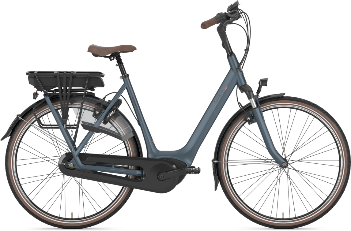Gazelle ORANGE C7+ HMB 400wh Elcykel til Dame - Blå 2022