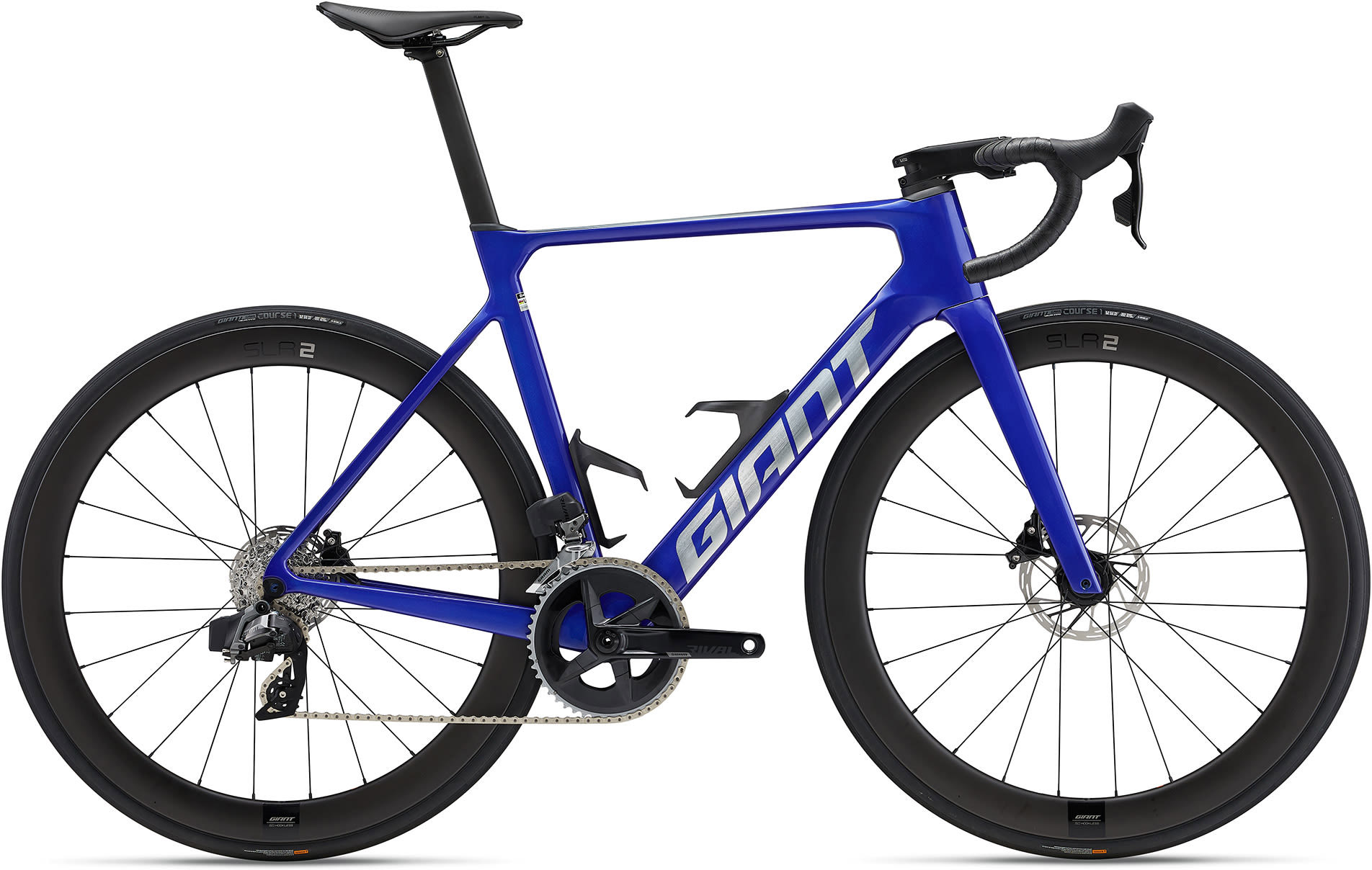 Giant Propel Advanced 1 2024 - Blå Racercykel på tilbud!