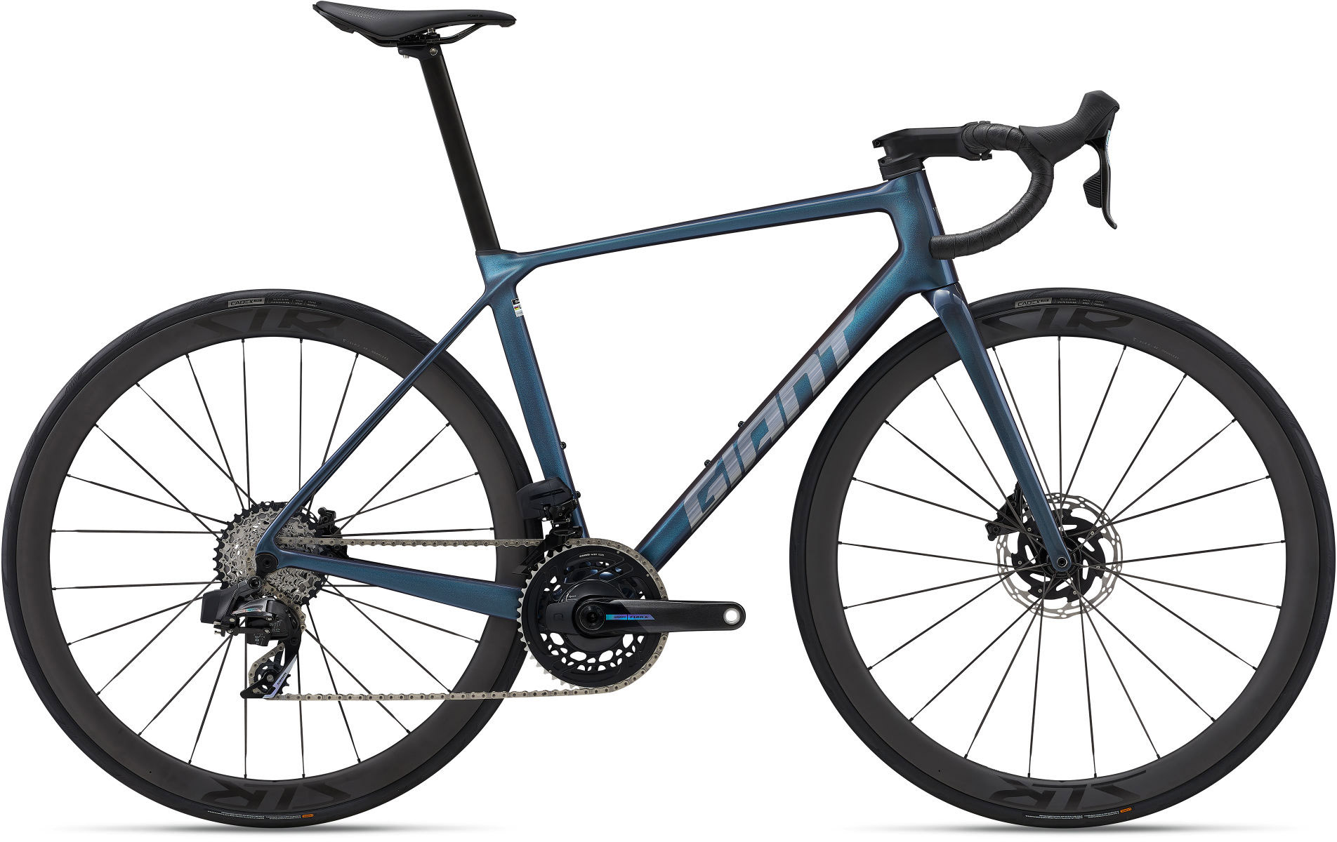 Giant TCR Advanced Pro 0 AXS 2025 - Blå racercykel tilbud