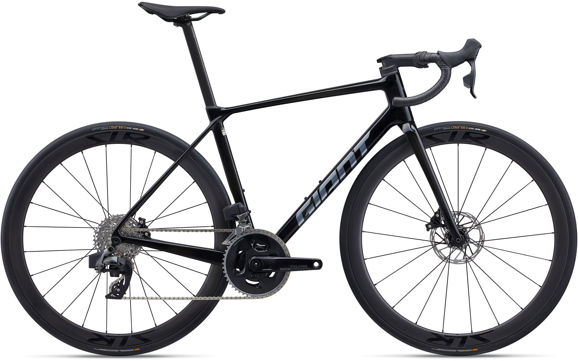 Giant TCR Advanced Pro 1 AXS 2025 - Sort Racercykel