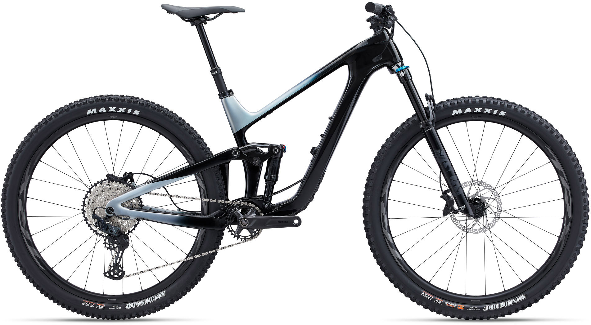 Giant Trance Advanced 29 2 2024 - Mountainbike i Sort/Blå