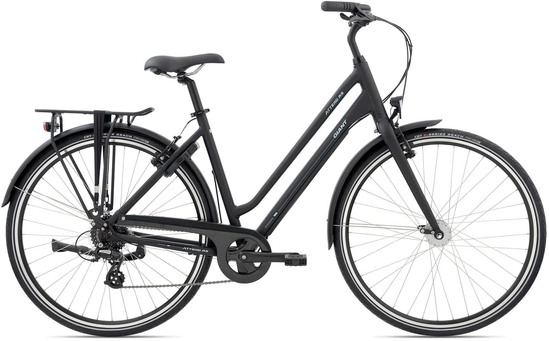 Giant Attend RS 3 Dame 2024 - Sort Cykeltilbud!