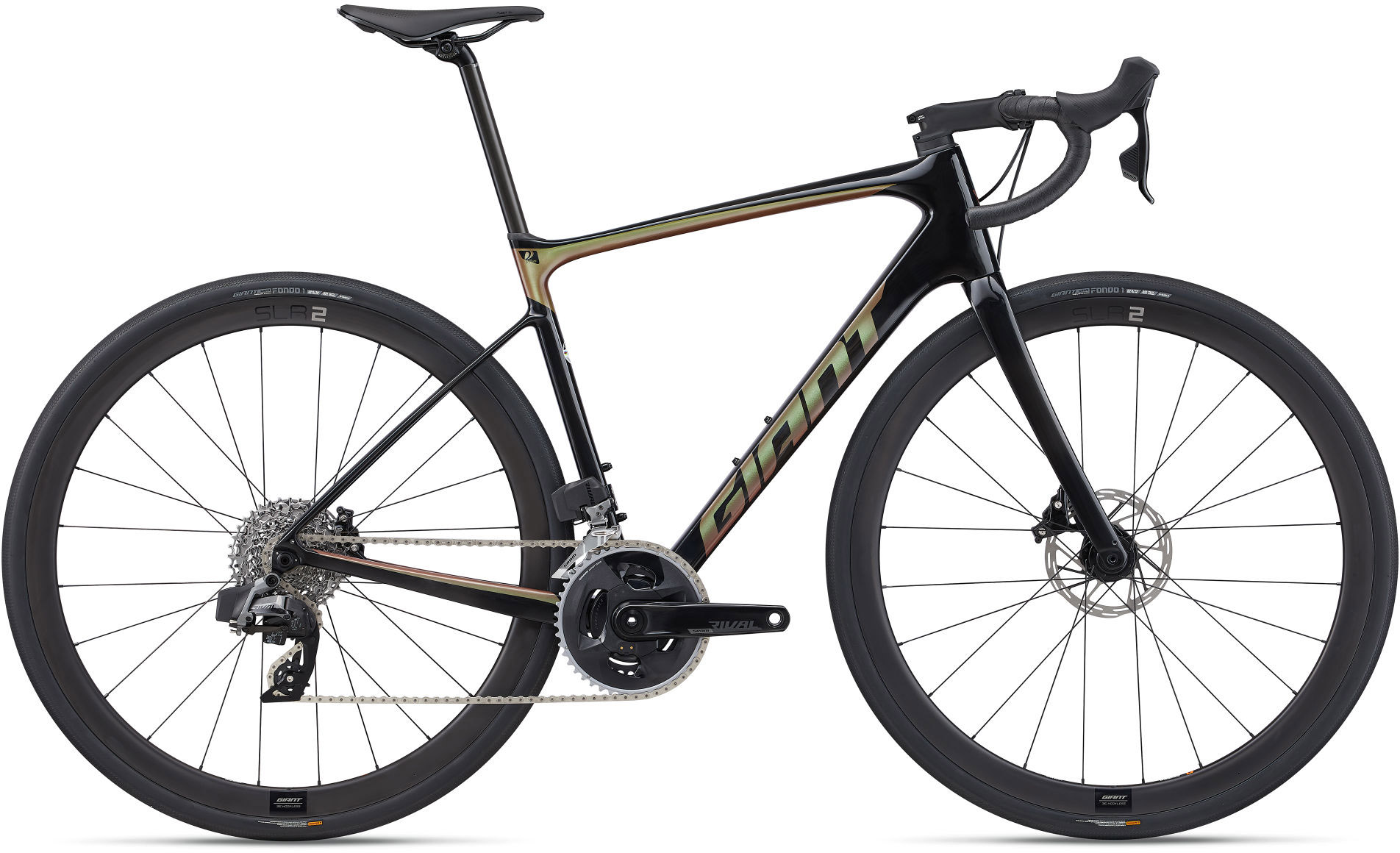 Giant Defy Advanced Pro 2 AXS 2024 - Sort Racercykel