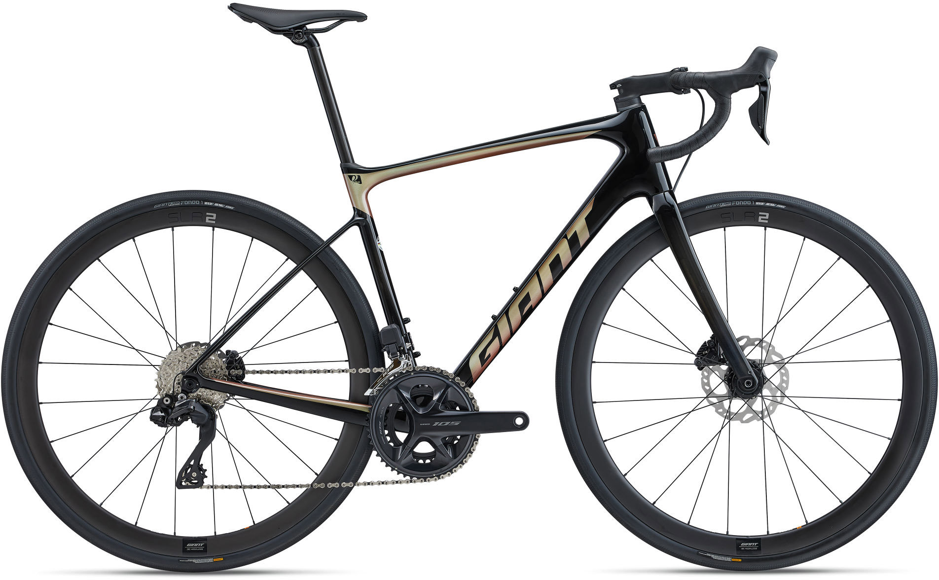 Giant Defy Advanced Pro 2 Di2 2024 - Sort Cykeltilbud