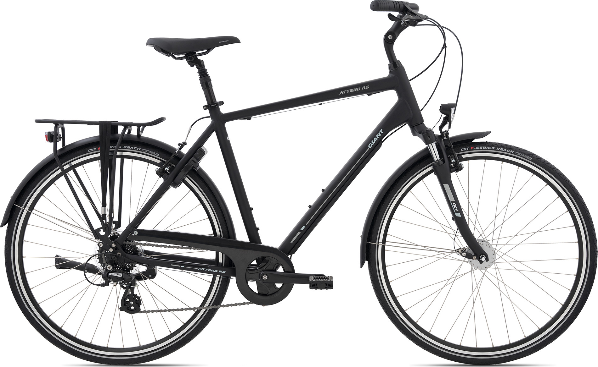 Giant Attend RS 2 Herre 2024 - Sort Cykeltilbud