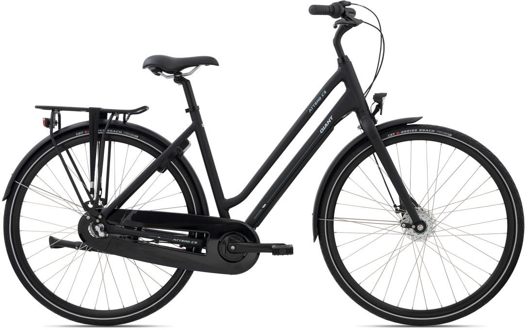 Giant Attend CS 3 Dame 2023 - Sort Cykel Tilbud