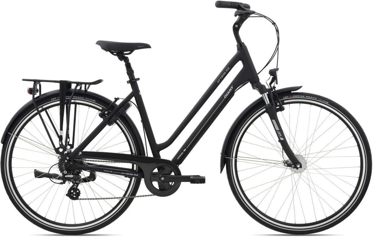 Giant Attend RS 2 Dame 2024 - Sort Cykeltilbud