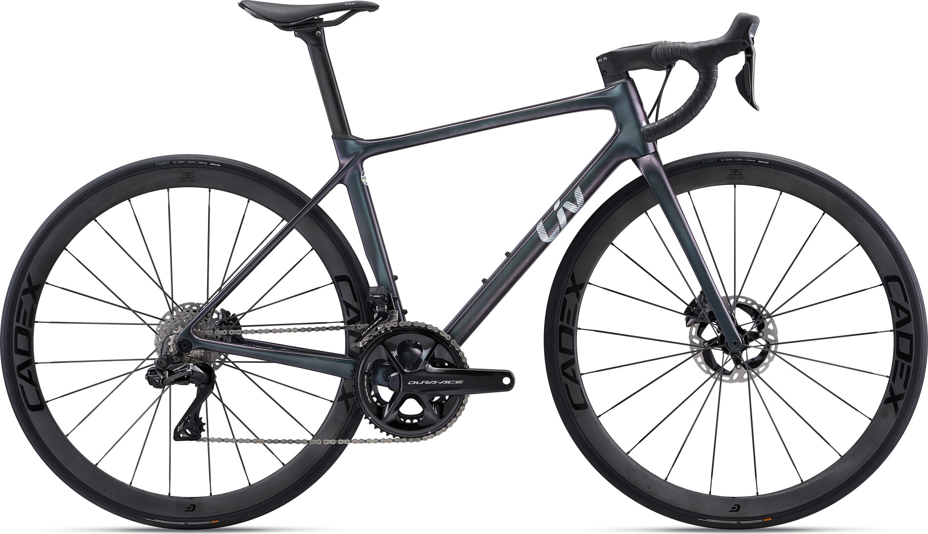 Giant Liv Langma Advanced SL Disc 2023 - Sølv/Grå Cykel