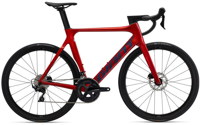 Giant Propel Advanced 2 Disc 2023 - Rød Cykeltilbud!