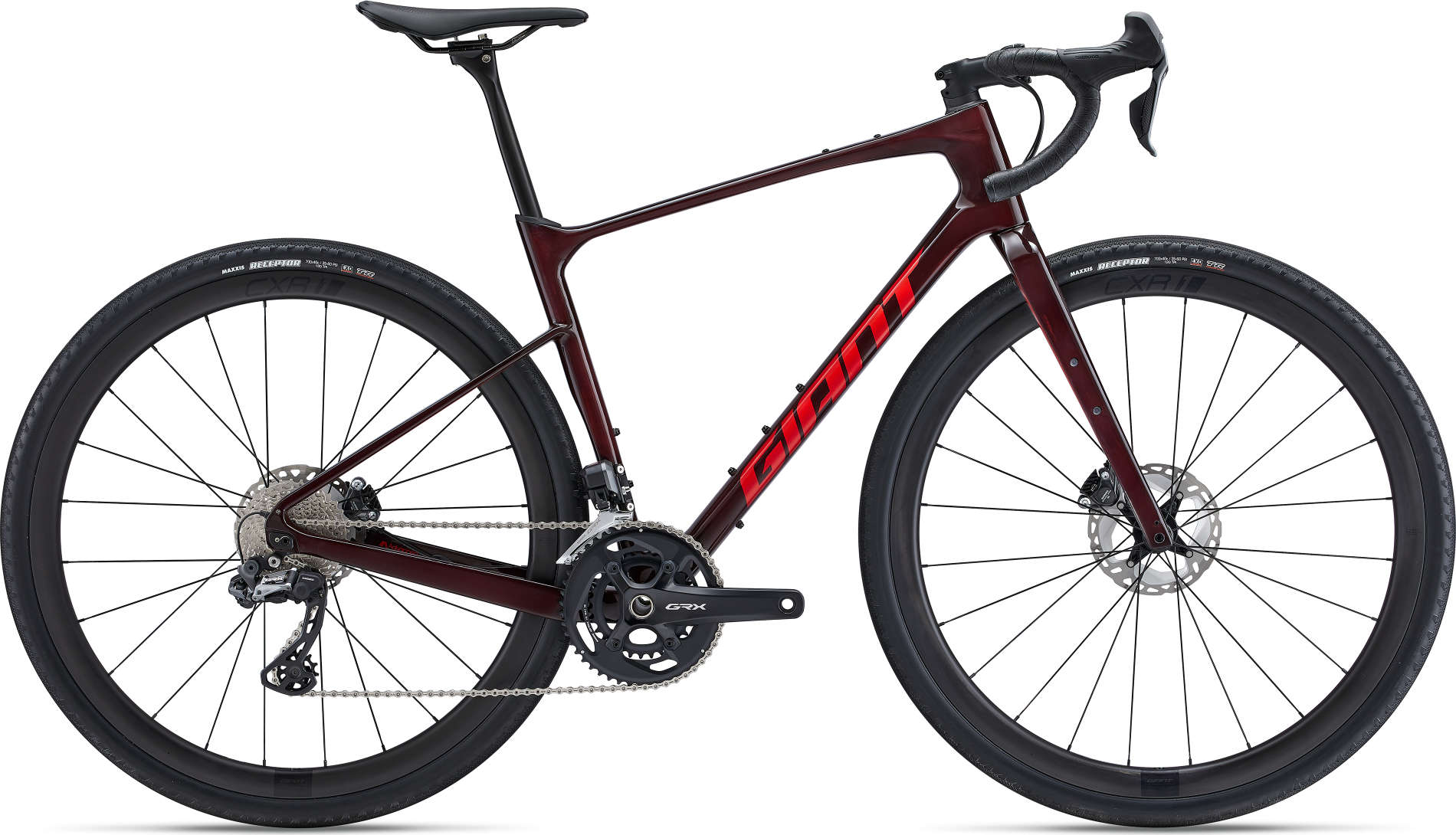 Giant Revolt Advanced Pro 0 2023 - Rød/Brun Cykeltilbud