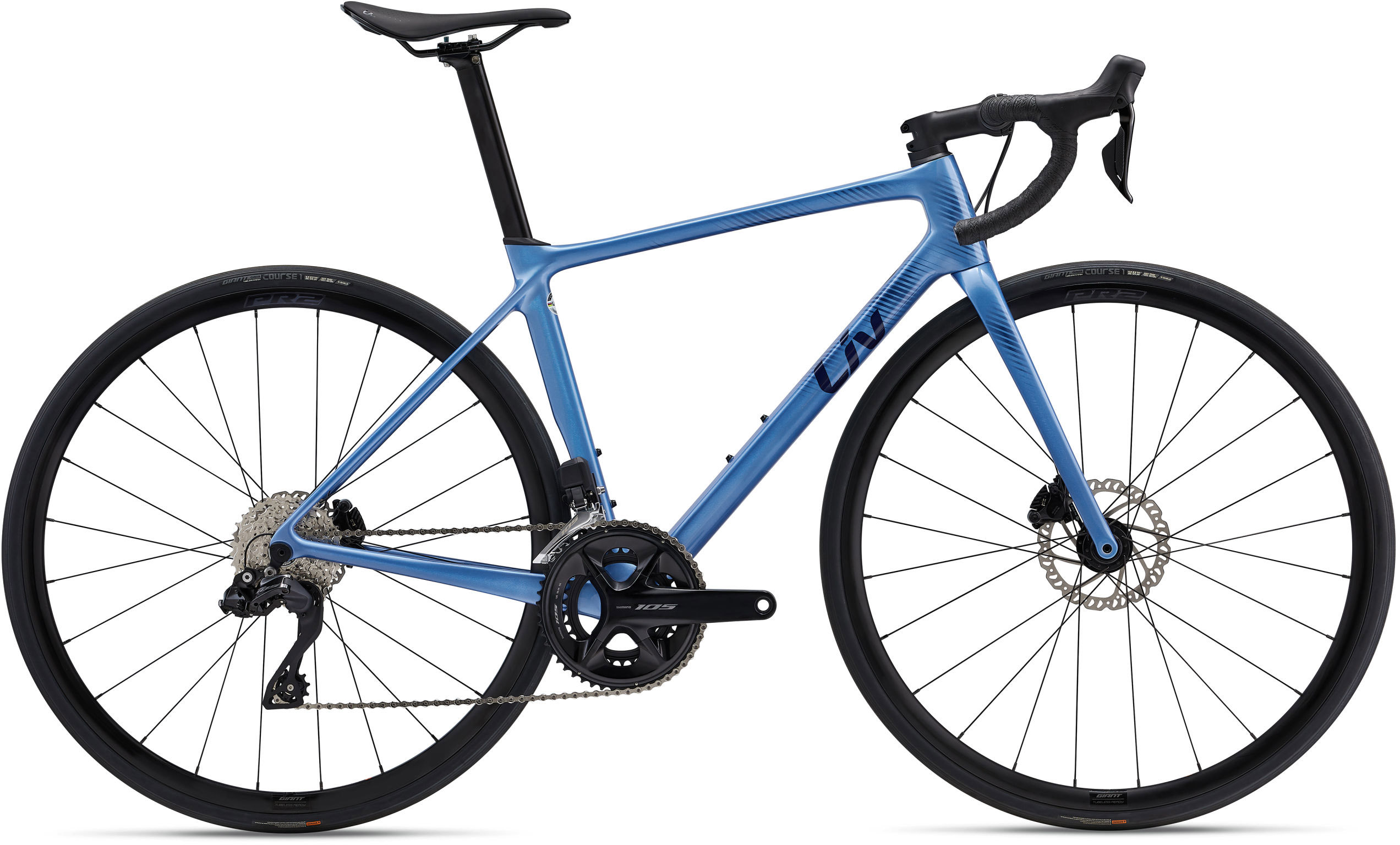 Giant Liv Langma Advanced Disc 1 - Di2 2025 - Blå Cykel