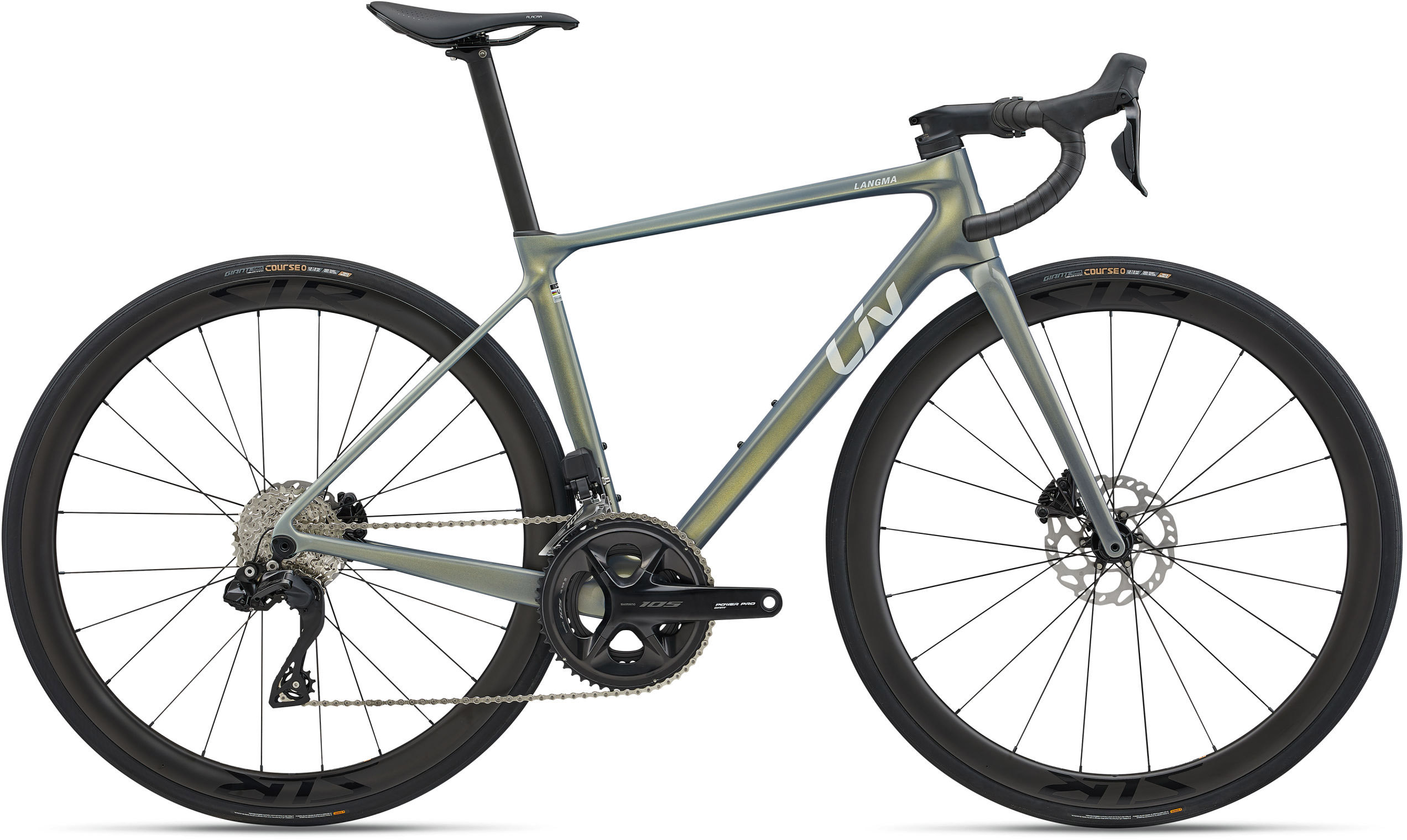 Giant Liv Langma Advanced Pro 1 Di2 2025 - Grøn Cykeltilbud